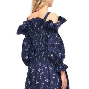 [Rebecca Taylor] NWT Francine Navy Dress